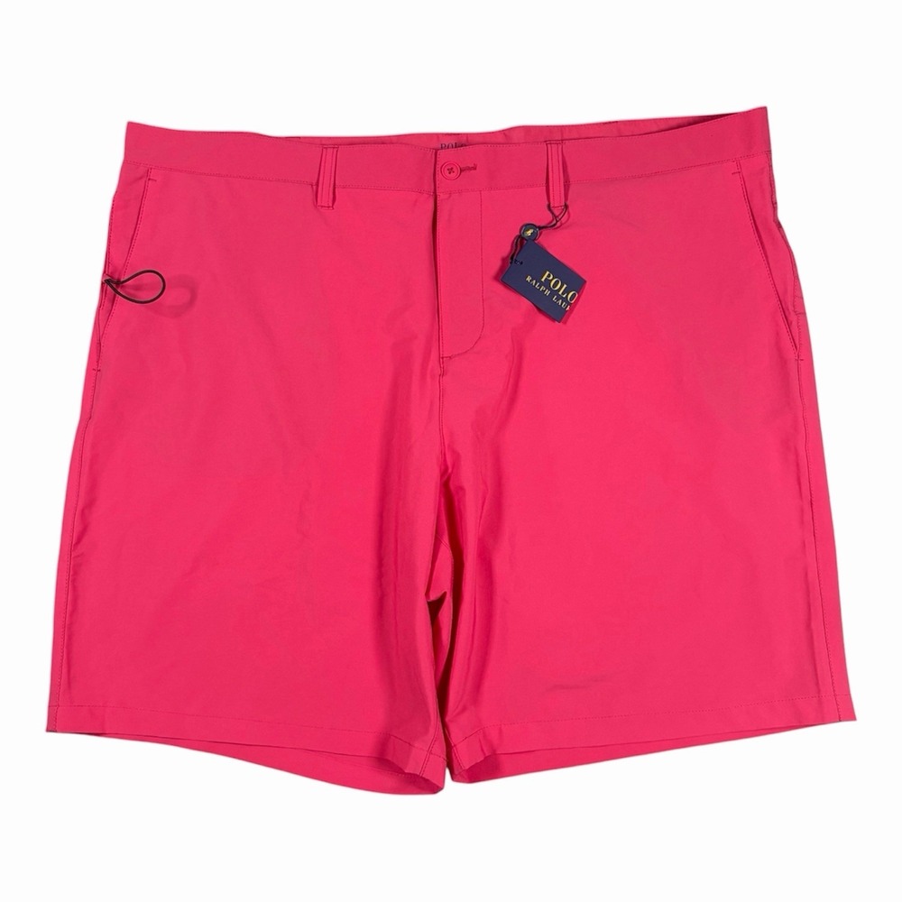 Polo RALPH LAUREN Men's NWT Classic Stretch Performance Golf Shorts 44B Pink